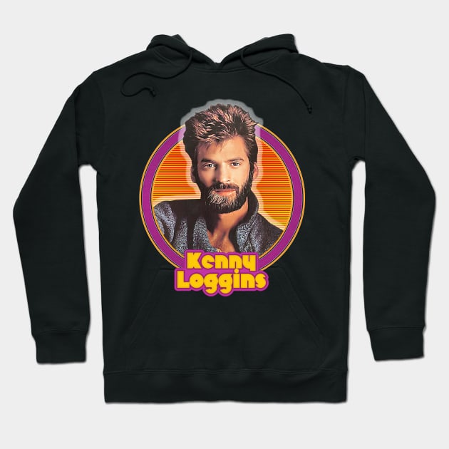 Kenny Loggins / 80s Aesthetic Fan Art Design Hoodie by DankFutura